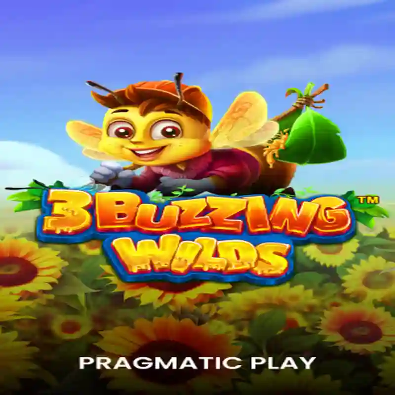 PP 3 Buzzing Wilds Slot Game Banner